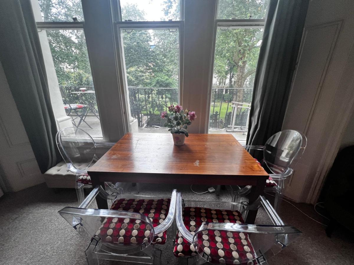 Hyde Park Studio Has Private Balcony With Tranquil Garden View Londen Buitenkant foto