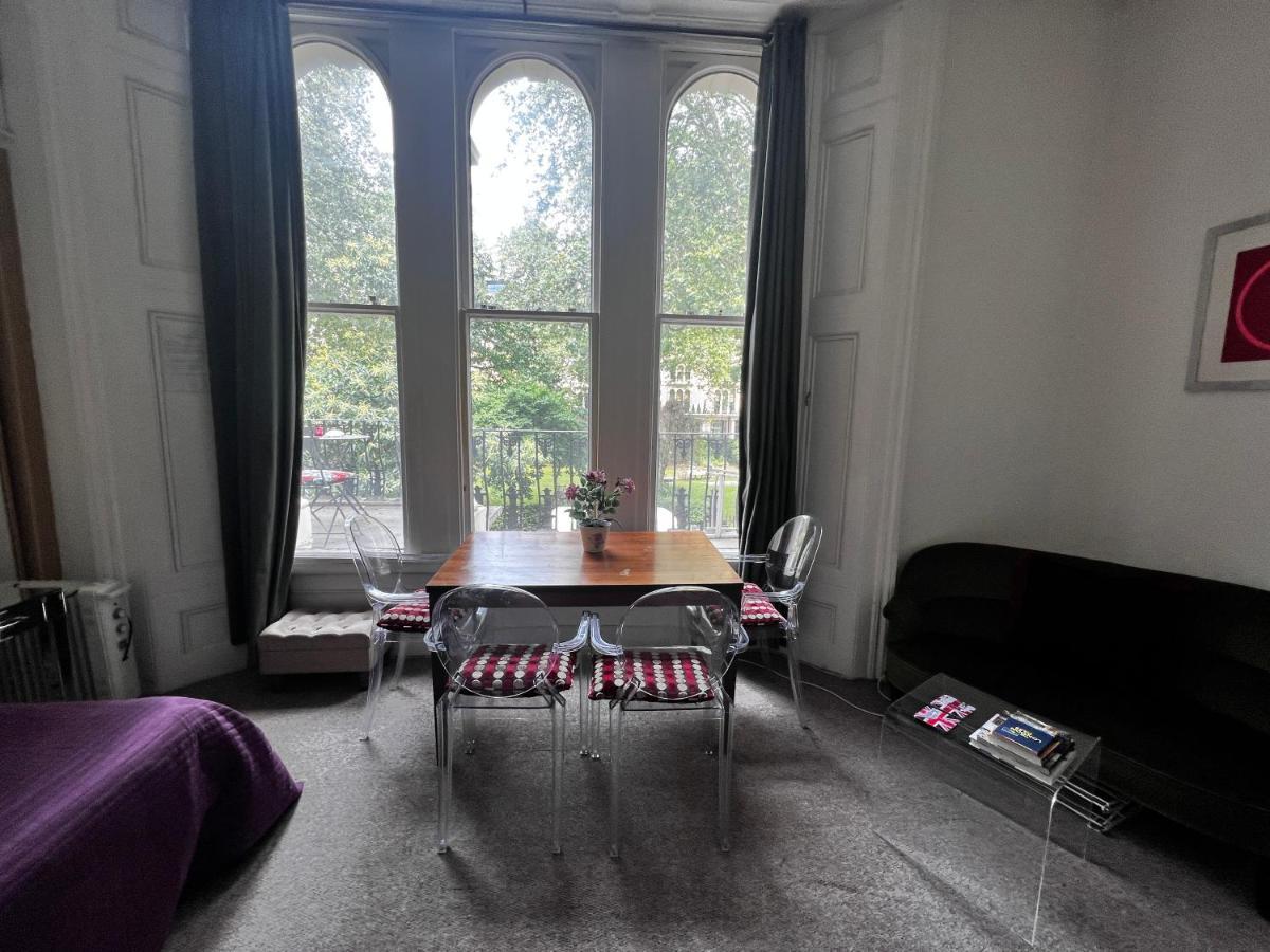 Hyde Park Studio Has Private Balcony With Tranquil Garden View Londen Buitenkant foto